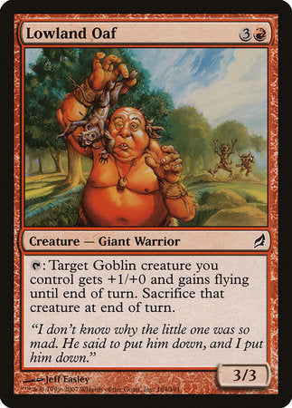 Lowland Oaf [Lorwyn] | Exor Games Bridgewater