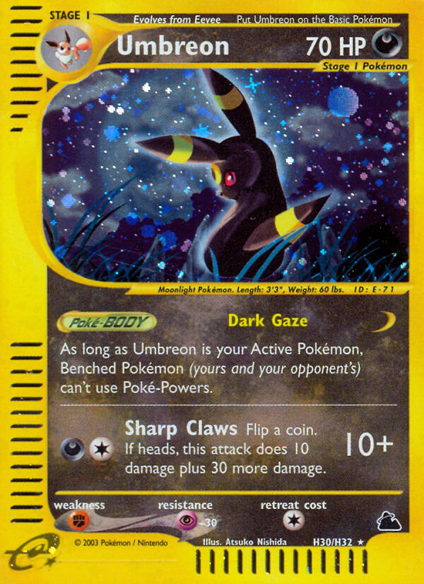 Umbreon (H30/H32) [Skyridge] | Exor Games Bridgewater