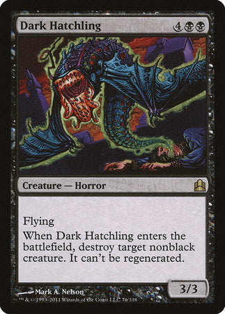 Dark Hatchling [Commander 2011] | Exor Games Bridgewater