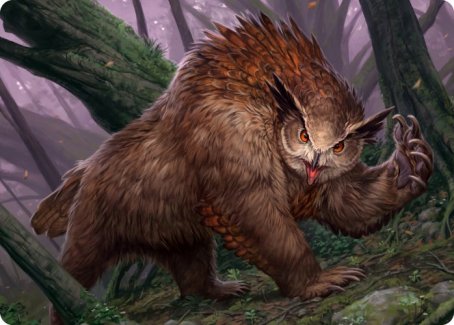 Owlbear Art Card [Dungeons & Dragons: Adventures in the Forgotten Realms Art Series] | Exor Games Bridgewater