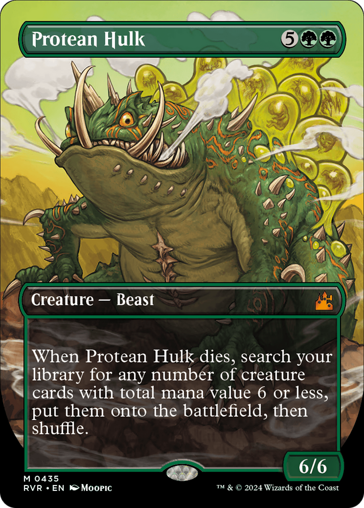 Protean Hulk (Anime Borderless) [Ravnica Remastered] | Exor Games Bridgewater
