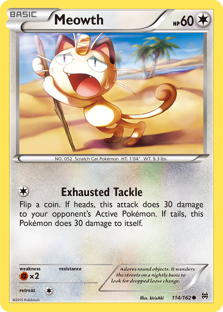 Meowth (114/162) [XY: BREAKthrough] | Exor Games Bridgewater