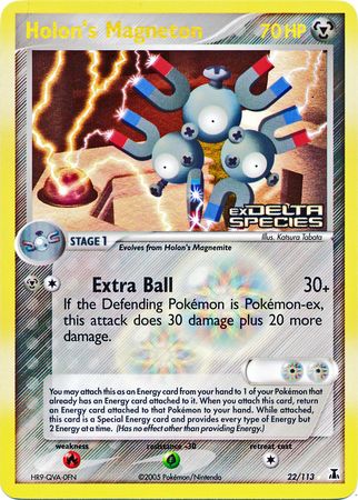 Holon's Magneton (22/113) (Stamped) [EX: Delta Species] | Exor Games Bridgewater