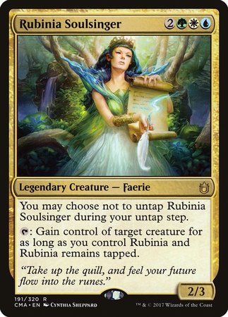 Rubinia Soulsinger [Commander Anthology] | Exor Games Bridgewater