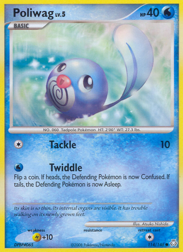 Poliwag (114/146) [Diamond & Pearl: Legends Awakened] | Exor Games Bridgewater