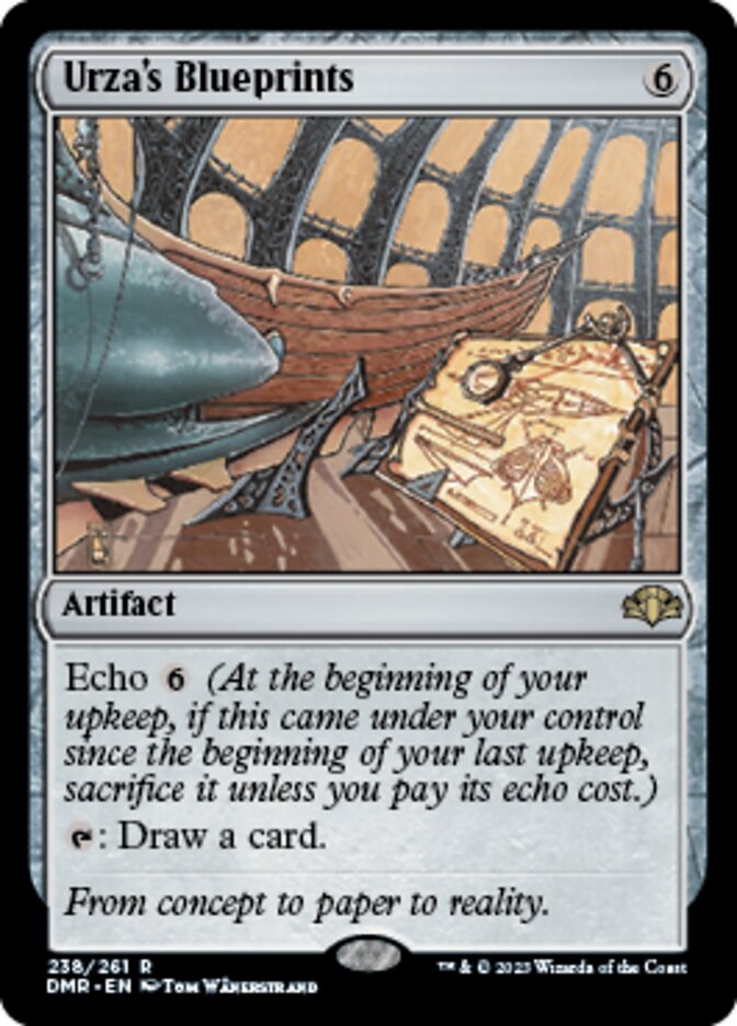 Urza's Blueprints [Dominaria Remastered] | Exor Games Bridgewater