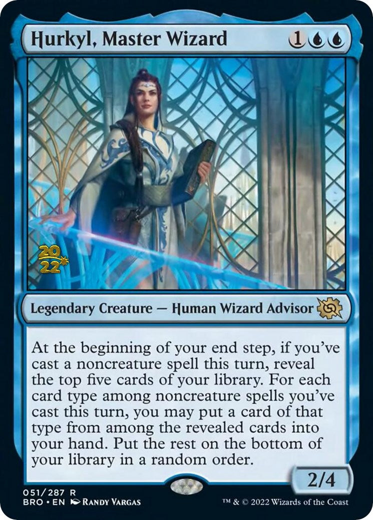 Hurkyl, Master Wizard [The Brothers' War: Prerelease Promos] | Exor Games Bridgewater