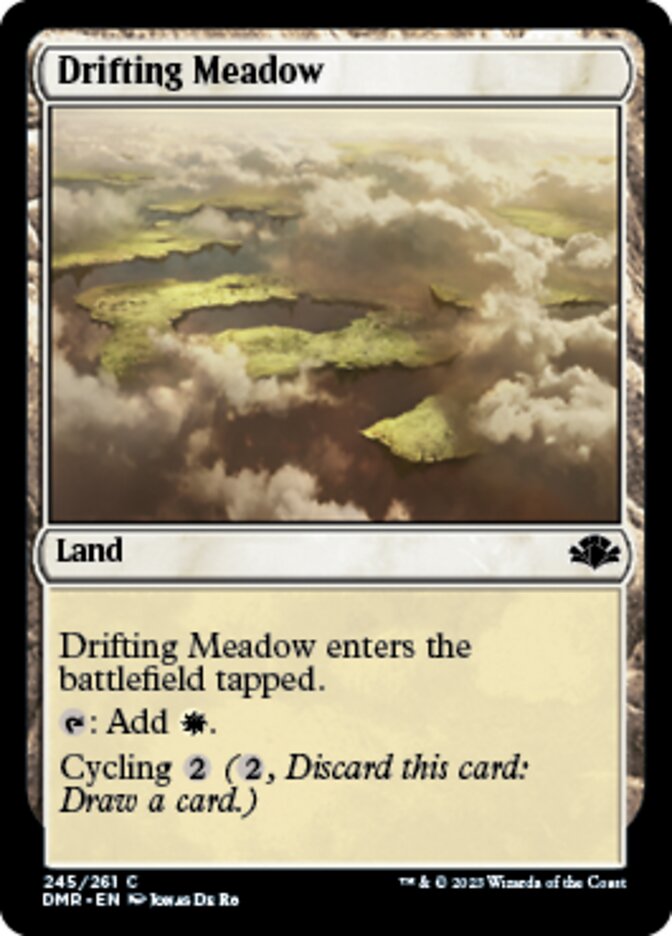 Drifting Meadow [Dominaria Remastered] | Exor Games Bridgewater