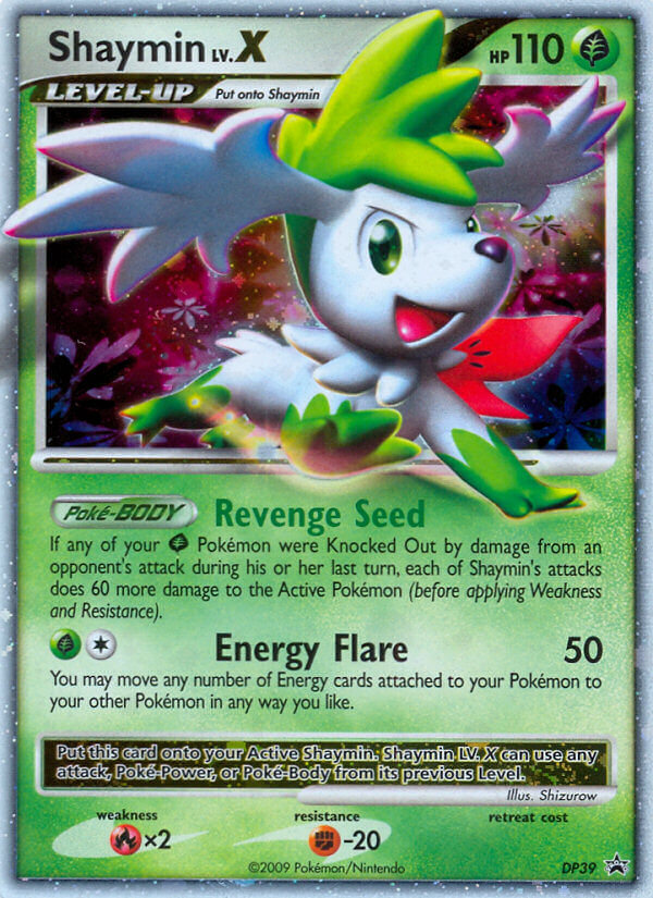 Shaymin LV.X (DP39) [Diamond & Pearl: Black Star Promos] | Exor Games Bridgewater