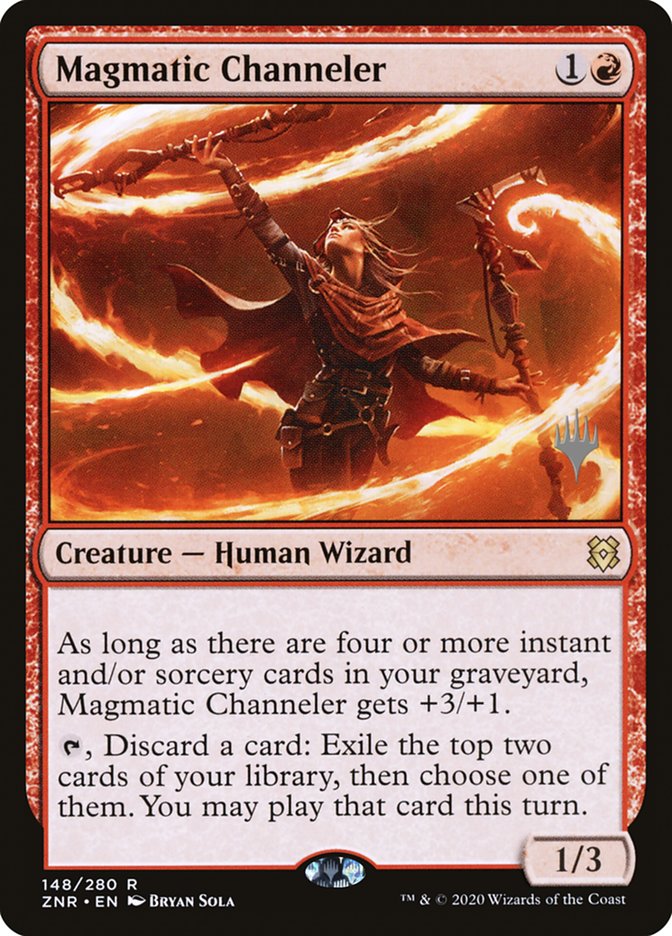 Magmatic Channeler (Promo Pack) [Zendikar Rising Promos] | Exor Games Bridgewater