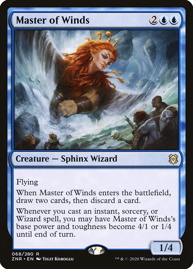 Master of Winds [Zendikar Rising] | Exor Games Bridgewater