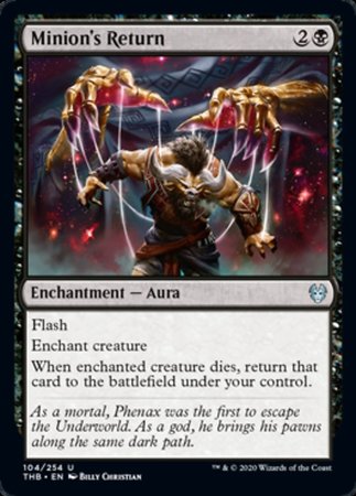 Minion's Return [Theros Beyond Death] | Exor Games Bridgewater
