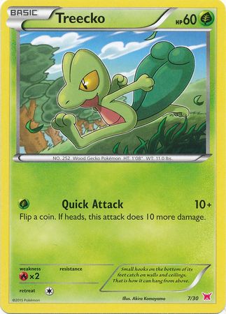 Treecko (7/30) [XY: Trainer Kit 2 - Latias] | Exor Games Bridgewater