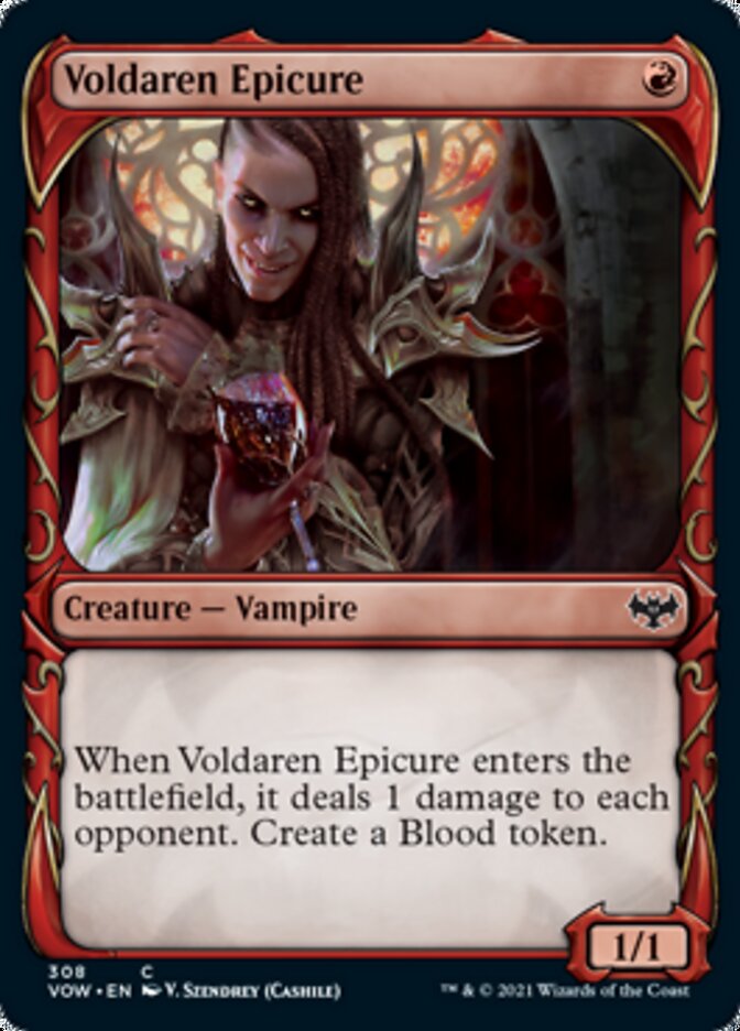 Voldaren Epicure (Showcase Fang Frame) [Innistrad: Crimson Vow] | Exor Games Bridgewater