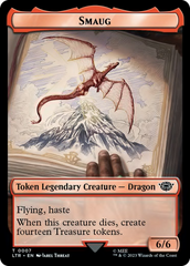 Food (09) // Smaug Double-Sided Token [The Lord of the Rings: Tales of Middle-Earth Tokens] | Exor Games Bridgewater