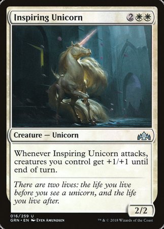 Inspiring Unicorn [Guilds of Ravnica] | Exor Games Bridgewater