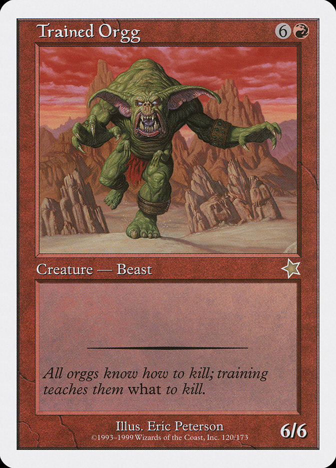 Trained Orgg [Starter 1999] | Exor Games Bridgewater