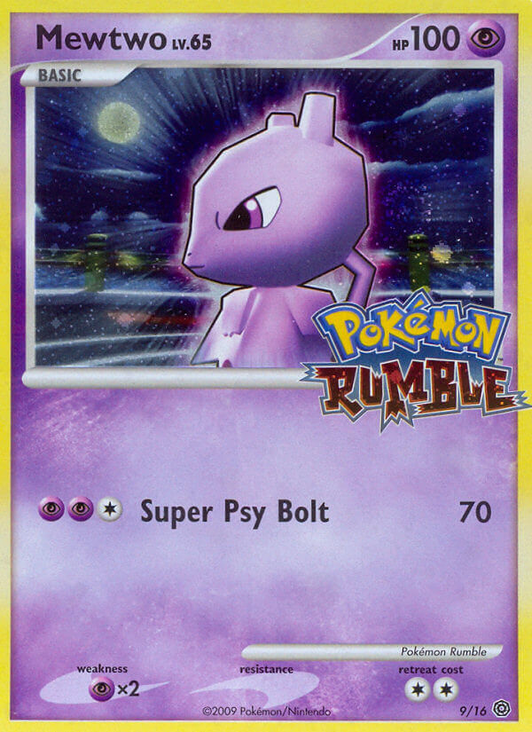 Mewtwo (9/16) [Pokémon Rumble] | Exor Games Bridgewater