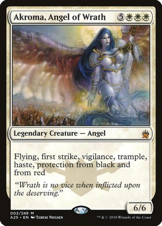 Akroma, Angel of Wrath [Masters 25] | Exor Games Bridgewater