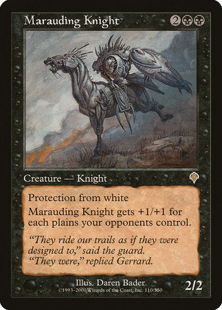 Marauding Knight [Invasion] | Exor Games Bridgewater