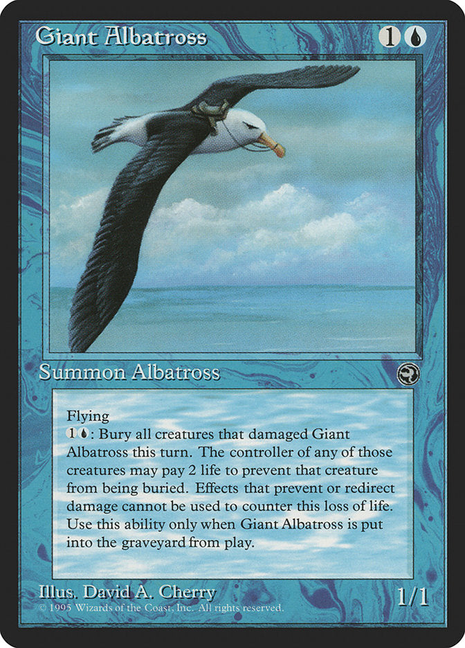 Giant Albatross (Empty Ocean) [Homelands] | Exor Games Bridgewater