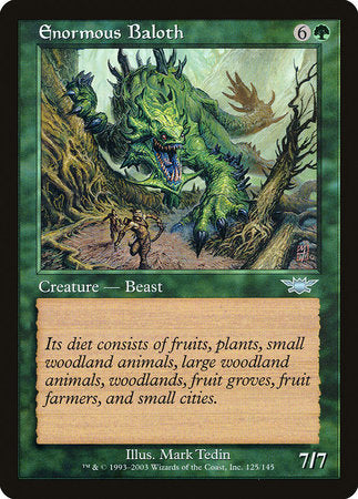 Enormous Baloth [Legions] | Exor Games Bridgewater