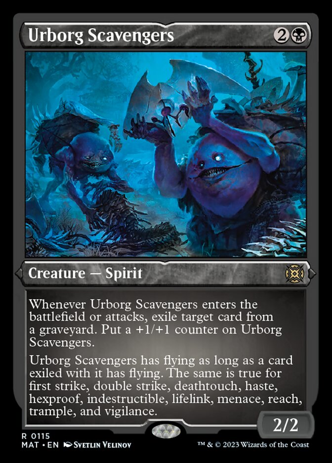 Urborg Scavengers (Foil Etched) [March of the Machine: The Aftermath] | Exor Games Bridgewater