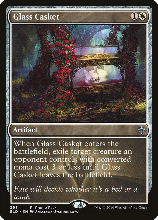 Glass Casket (Promo Pack) [Throne of Eldraine Promos] | Exor Games Bridgewater