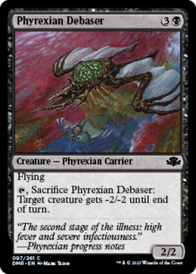 Phyrexian Debaser [Dominaria Remastered] | Exor Games Bridgewater