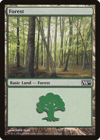 Forest (247) [Magic 2010] | Exor Games Bridgewater