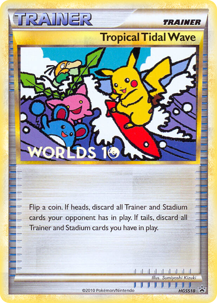 Tropical Tidal Wave (HGSS18) [HeartGold & SoulSilver: Black Star Promos] | Exor Games Bridgewater