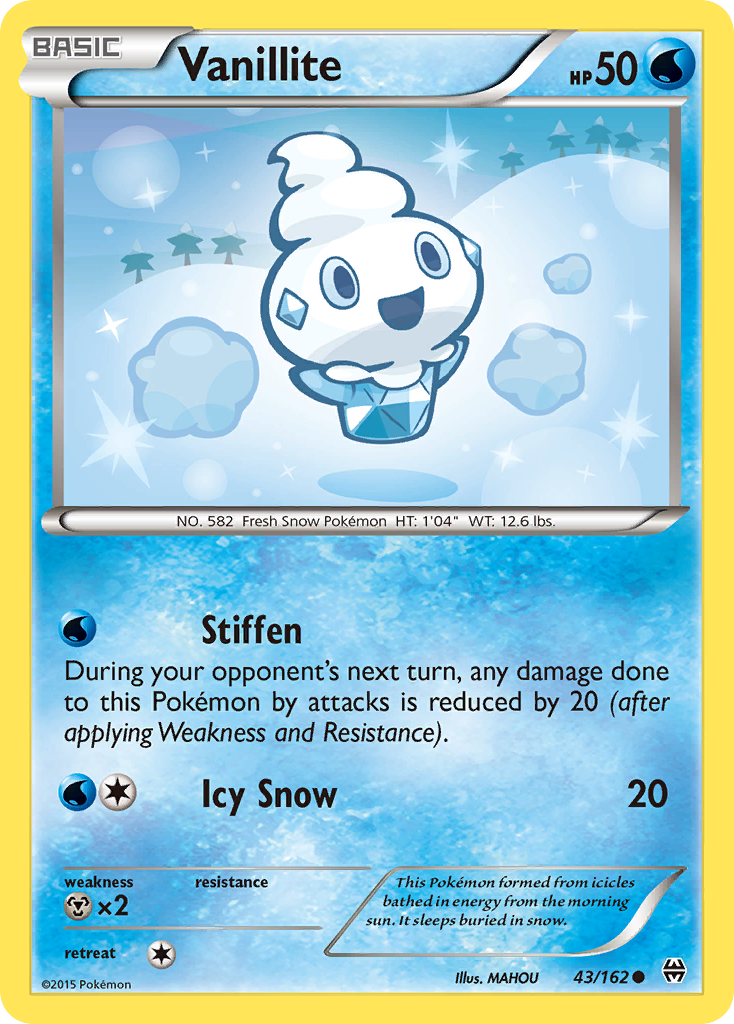 Vanillite (43/162) [XY: BREAKthrough] | Exor Games Bridgewater