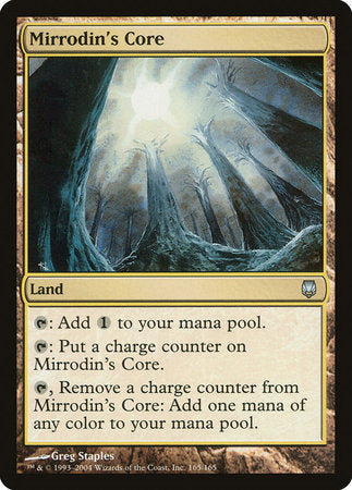 Mirrodin's Core [Darksteel] | Exor Games Bridgewater