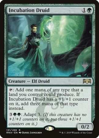 Incubation Druid [Ravnica Allegiance Promos] | Exor Games Bridgewater