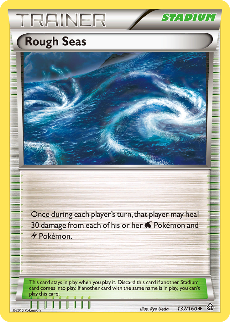 Rough Seas (137/160) [XY: Primal Clash] | Exor Games Bridgewater