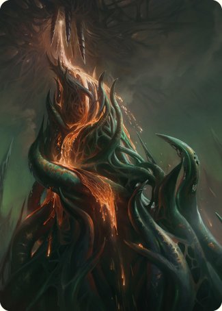 Copperline Gorge Art Card [Phyrexia: All Will Be One Art Series] | Exor Games Bridgewater