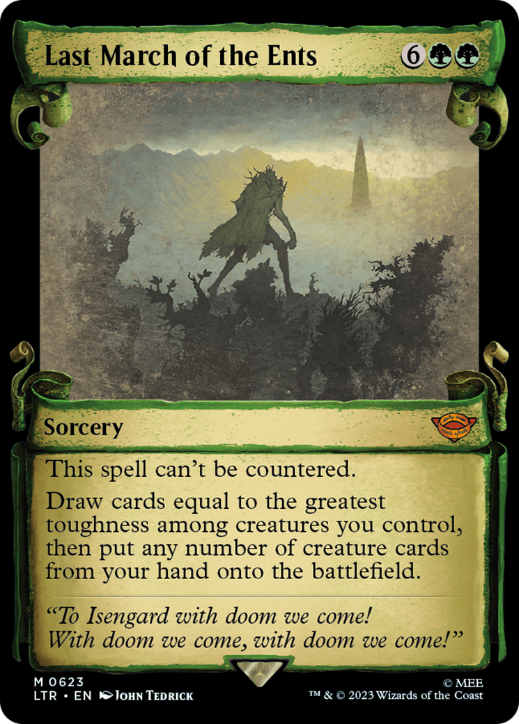 Last March of the Ents [The Lord of the Rings: Tales of Middle-Earth Showcase Scrolls] | Exor Games Bridgewater