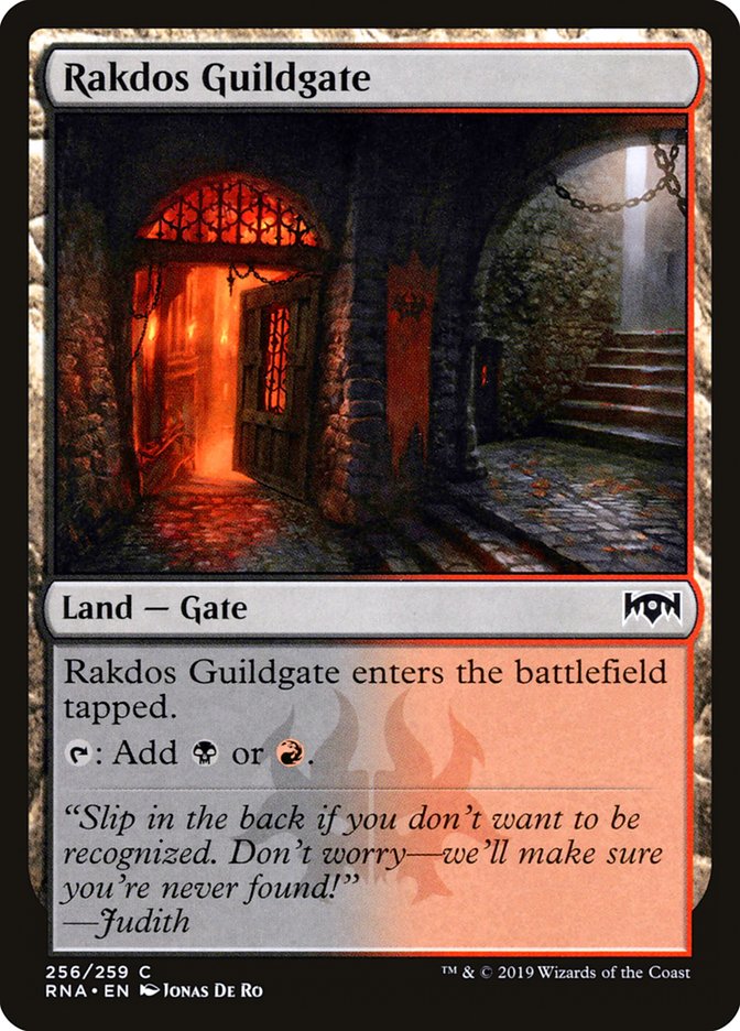 Rakdos Guildgate (256/259) [Ravnica Allegiance] | Exor Games Bridgewater