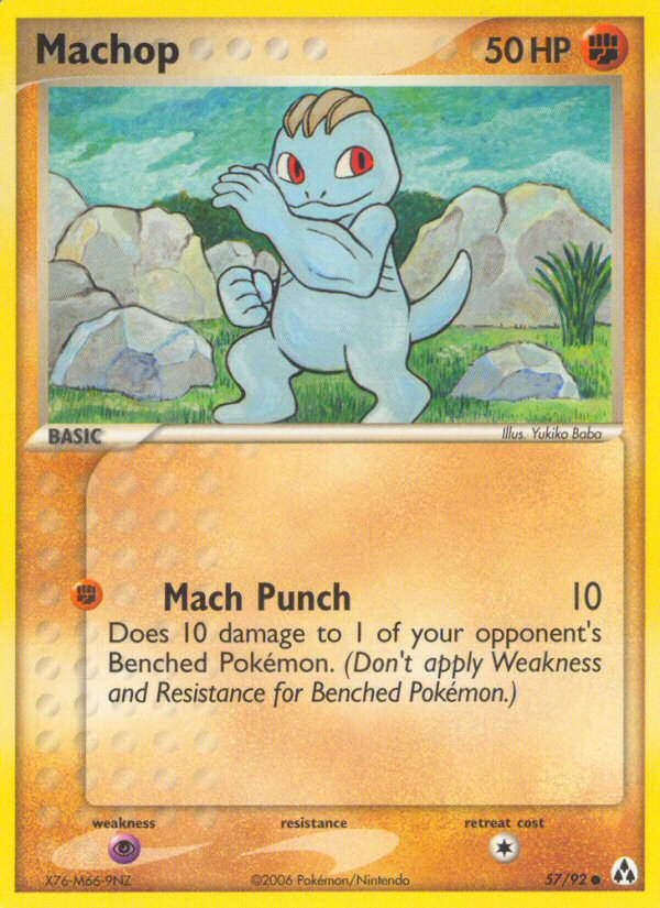 Machop (57/92) [EX: Legend Maker] | Exor Games Bridgewater