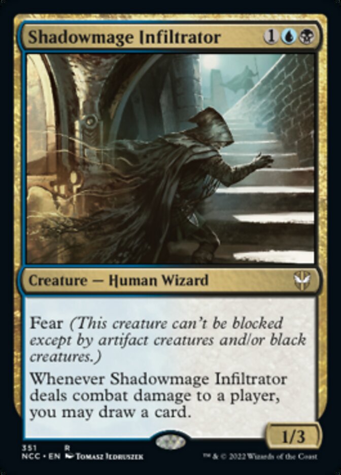 Shadowmage Infiltrator [Streets of New Capenna Commander] | Exor Games Bridgewater