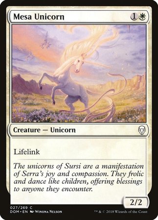 Mesa Unicorn [Dominaria] | Exor Games Bridgewater