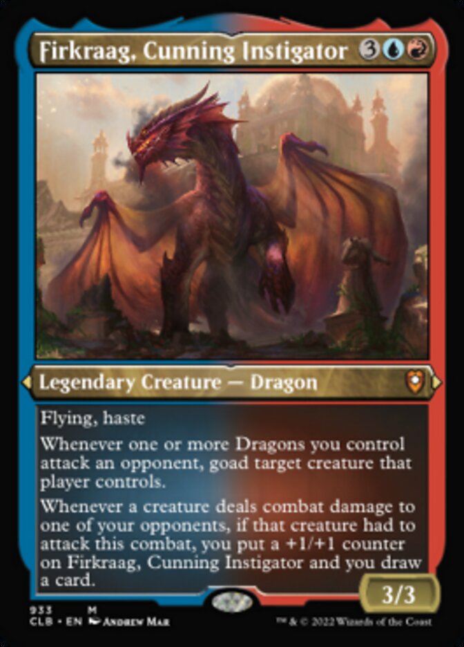 Firkraag, Cunning Instigator (Display Commander) (Foil Etched) [Commander Legends: Battle for Baldur's Gate] | Exor Games Bridgewater