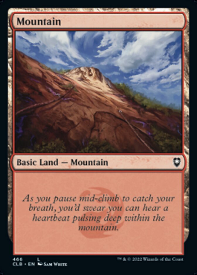 Mountain (466) [Commander Legends: Battle for Baldur's Gate] | Exor Games Bridgewater