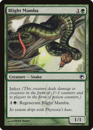 Blight Mamba [Scars of Mirrodin] | Exor Games Bridgewater