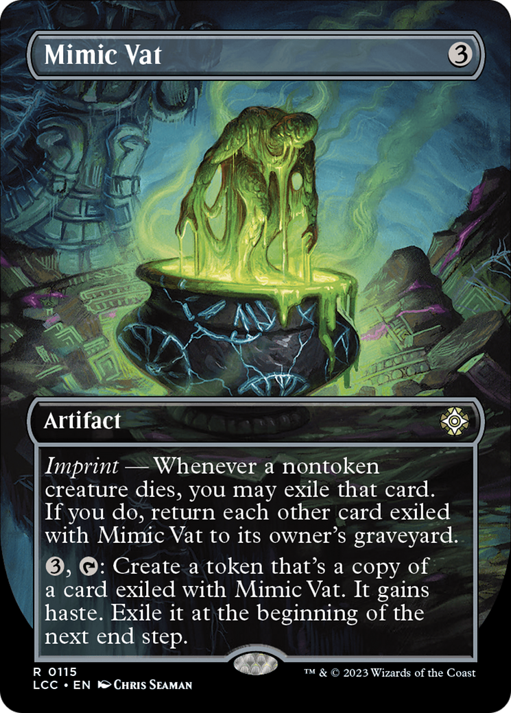 Mimic Vat (Borderless) [The Lost Caverns of Ixalan Commander] | Exor Games Bridgewater