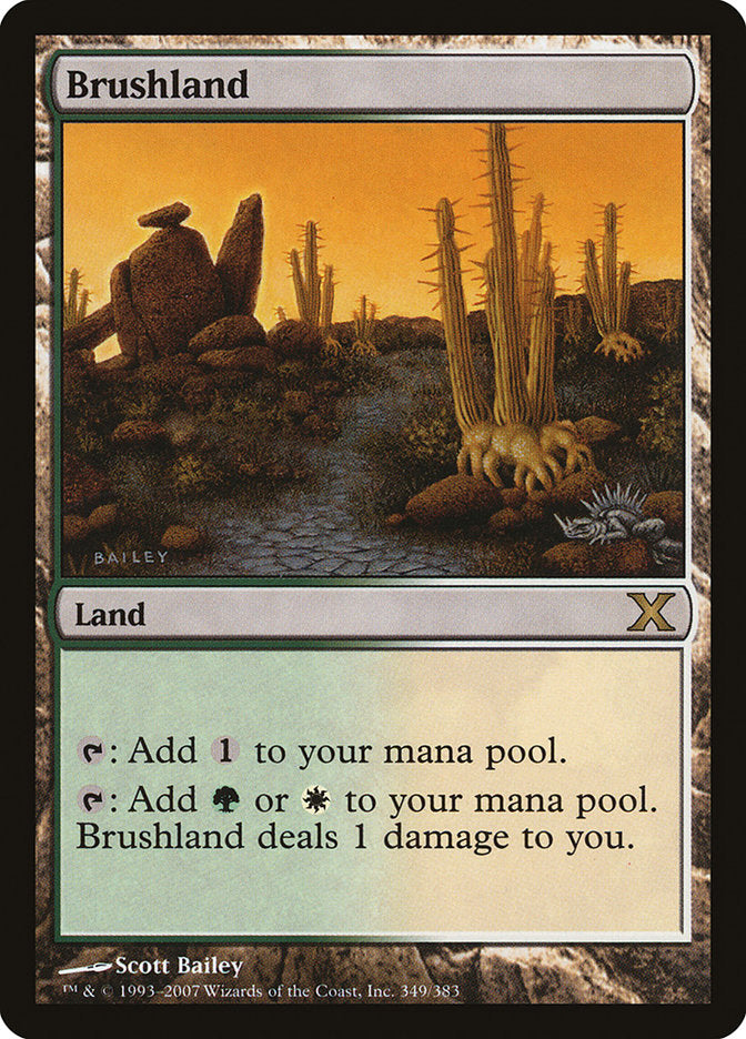 Brushland [Tenth Edition] | Exor Games Bridgewater