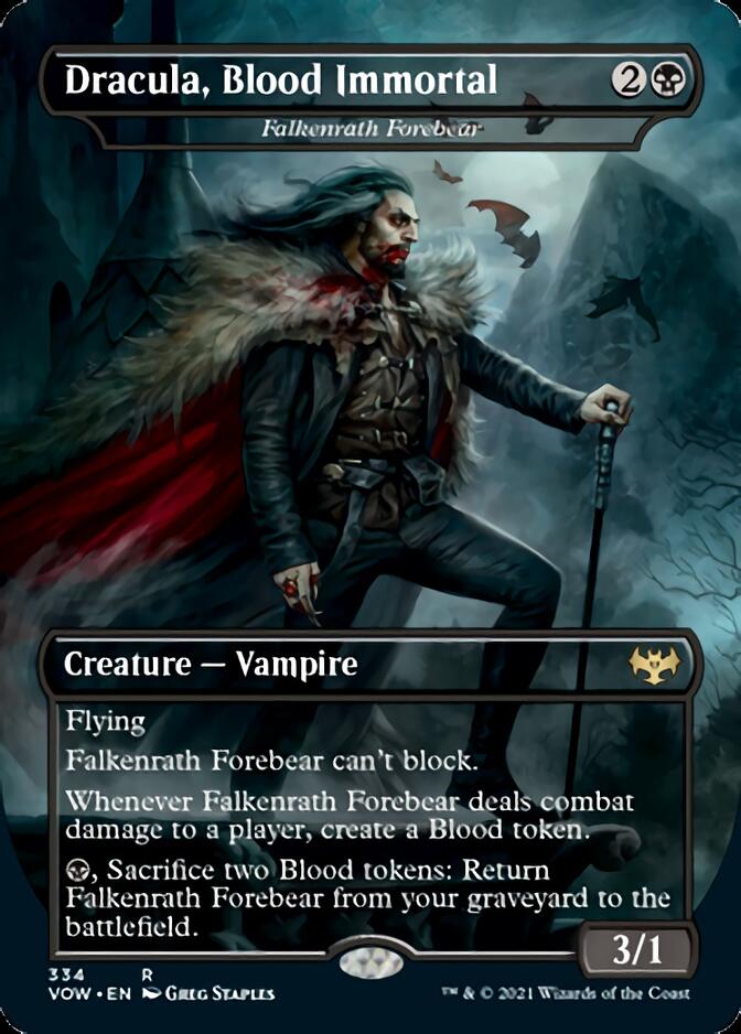 Falkenrath Forebear - Dracula, Blood Immortal [Innistrad: Crimson Vow] | Exor Games Bridgewater