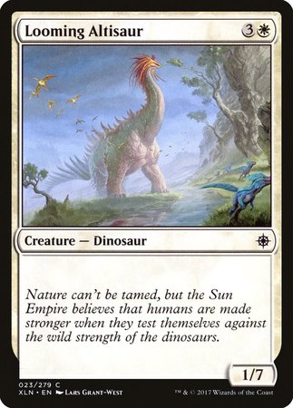 Looming Altisaur [Ixalan] | Exor Games Bridgewater