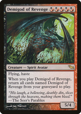 Demigod of Revenge [Shadowmoor] | Exor Games Bridgewater