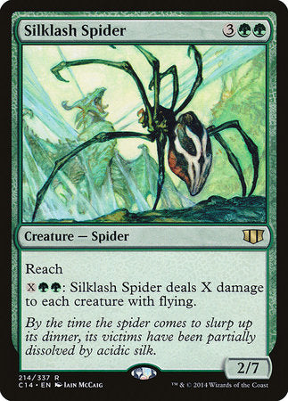 Silklash Spider [Commander 2014] | Exor Games Bridgewater